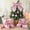 Pink, variant on 3 Pack 10x8 Inch Glitter Christmas Bows Decorations, Christmas Tree Topper Wreath Bow Sparkly Ornaments Sequin Bowknot for Trees, Wreaths, Garlands, Doors & Windows