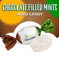 thumbnail image 5 of Premium Holiday Chocolate Filled Hard Candy Mints, Bulk Bag, 1.5lbs (Approx. 120pcs), 5 of 5