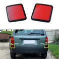thumbnail image 4 of Rear Bumper Reflector for Escape Kuga 2005 2006 2007 Foglight Lamp Garnish Lamp Trim Cover Panel, 4 of 5