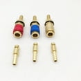 thumbnail image 4 of HONMEET 6-Pack Torch Hose Quick Connectors in Assorted Colors Compatible with MIG Welding Equipment, 4 of 5