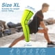 thumbnail image 2 of Protectores transpirables para correr-Rodilleras deportivas - Protectores de pierna para baloncesto y fútbolverde, 2 of 6