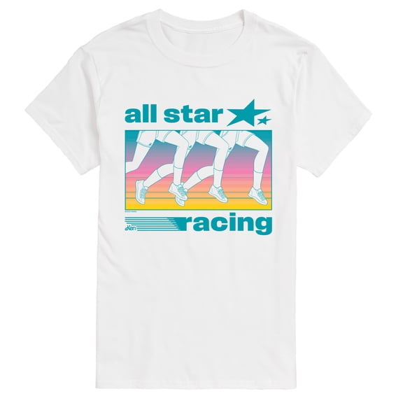 Barbie - All Star Ken Running - Men's Short Sleeve Graphic T-Shirt