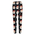 thumbnail image 4 of adviicd Women's High Waist Christmas Ankle Length Seasonal Printed Leggings (White, M), 4 of 4