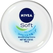 Nivea Soft Refreshingly Soft Moisturizing Creme With Jojoba Oil & Vitamin E, 6.8 Ounces
