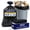 Black, variant on Plasticplace Heavy Duty Trash Bags, 40-45 Gallon, Black, Industrial Strength, Tear-Resistant, Leak-Proof, Large Garbage Bags for Yard, Construction, Lawn, 100 Count 1.5 Mil, 40"x46"