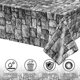 thumbnail image 4 of Mantel Irenare Stone Wall para fiestas medievales, 274 x 137 cm, paquete de 4, 4 of 9
