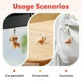 thumbnail image 5 of 2 Pcs Dog Hair Collector Keychain Charm Memorial Storage Box, Dogs Fur Pendant, Pet Hair Memorial Keepsake, Portable Pet Memory Capsule, Birhthday Gift for Pet Lovers, 5 of 5