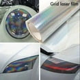 thumbnail image 4 of Honeycomb Car Headlight Film Taillight Lamp Film for Enhanced Night Visibility and Styles 100cm, 4 of 8