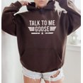 thumbnail image 2 of TALK TO ME GOOSE Graphic Unisex Fleece Hooded Sweatshirt, 2 of 8