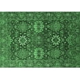 thumbnail image 1 of Ahgly Company Indoor Rectangle Oriental Emerald Green Industrial Area Rugs, 6' x 9', 1 of 4