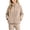Khaki, variant on Grblisyd Girls Fleece Jacket Zip Up Stand Collar Coat Fuzzy Plush Sherpa Top Winter Warm Cozy Outerwear for Teen Kids