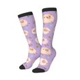 thumbnail image 2 of Fotbe Sheeps print Women's Men's Novelty Crew Socks Cotton Socks Knee High Socks for Walking,Running,Nurses,Pregnancy, 2 of 8