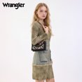 thumbnail image 7 of Wrangler Women's Flap Crossbody Purse, Vintage Floral Print Shoulder Bag with Chain Strap, Black, 7 of 7