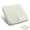 Off White, variant on SLUMLOVE Memory Foam Seat Cushion (15.7x15.7x2.4in) - Sciatica Pain Relief & Tailbone Cushion for Office Chair & Car Seat - Ergonomic Lumbar Support Pillow with Non-Slip Base