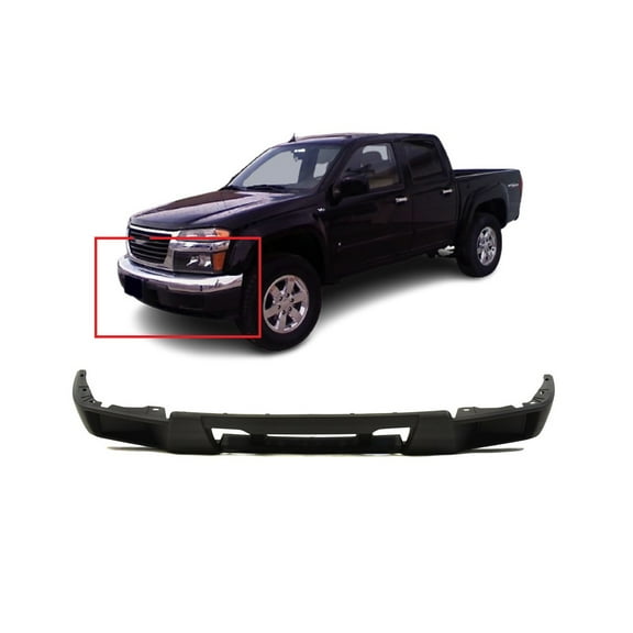 DCP Front Lower Bumper Cover For 2004-2012 GMC Canyon Chevy Chevrolet Colorado
