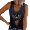 thumbnail image 2 of Vetsdori Summer Tank Tops for Women July 4th Camisole Tshirts Sleeveless Casual Red White and Blue Undershirts Independence Day Work Juniors Tops Fashion, 2 of 5