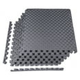 thumbnail image 1 of BalanceFrom Tapis d'Exercice en Mousse EVA Emboîtable de 24 Pi2, Gris, 1 of 11