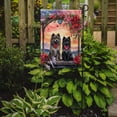 thumbnail image 2 of Keeshond Two Hearts Garden Flag, 2 of 5