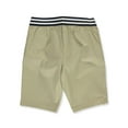 thumbnail image 2 of French Toast Girls' Contrast Waist Twill Shorts - khaki, 6x (Little Girls), 2 of 2