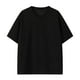 thumbnail image 2 of pstuiky camisetas para hombre, Camisa informal de manga corta holgada con cuello redondo y dos capas de color liso para hombre camisas casuales para hombre xxxxl, 2 of 6
