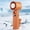 Orange-OR-home supplies, variant on KTTECTOA High-Speed Transparent Mecha Coolings Fan with LED Light Portable Personals Coolings Fan for Home Office Outdoor TravelRoom Decor Canada Days Home and Kitchen House Decor