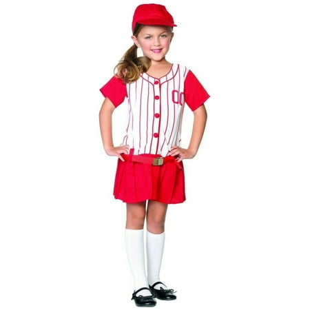 Girls Lil' Miss Slugger Baseball Halloween Costume - Large | Walmart Canada