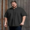 thumbnail image 2 of Chemise Classique à Manches Courtes pour Hommes Grande Taille Confort Signature Flex, 2 of 6
