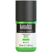Liquitex Professional Acrylic Gouache, 59ml, Fluorescent Green