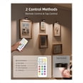 thumbnail image 4 of Picture Lights for Wall, Rechargeable Battery Magnetic Poster Lights with 3 Color Temps & 12 RGB, Remote Dimmable Timer, 4 of 7