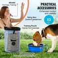 thumbnail image 6 of KFFKFF Canine Agility Prep Kit, 7-Piece Set Includes Variable Height Barriers, 6 Slalom Poles, Dual Tunnels, Hoop Jump, Resting Square, 3 Discs, Whistle, Collapsible Dish, with 3 Carry Bags, 6 of 9
