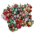 thumbnail image 3 of Bead Craft Kit Small Beads Set Glass Beads with Vibrant Colors for Christmas Themed DIY Projects, 3 of 9