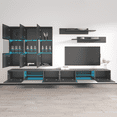 thumbnail image 4 of Fly E 33TV Wall Mounted Floating Modern Entertainment Center, 4 of 5