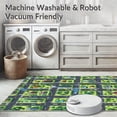 thumbnail image 5 of ODIKA 4'x6' Machine Washable Non-Slip Area Rug, Interactive Cartoon City Play for High Traffic Rug, Gray, 2252, 5 of 7