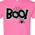 thumbnail image 4 of Inktastic Halloween Boo with Spider and Web in Black T-Shirt, 4 of 5
