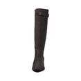 thumbnail image 3 of LifeStride Daring Boot Women's 10 Stone Gray Zipper Knee High Block Heels KHD561, 3 of 5