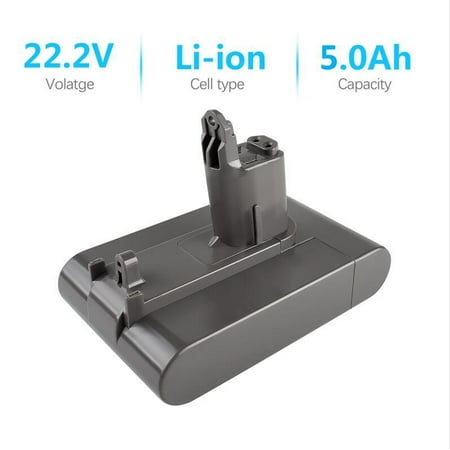 

Turpow Type B Batteries 5.0Ah 22.2V DC34 Replacement Battery for Dyson DC31 DC34 DC35 DC44 DC45 Handheld Vacuum Cleaner Batteries 17083-04 917083-01 (Only fit for Type B)