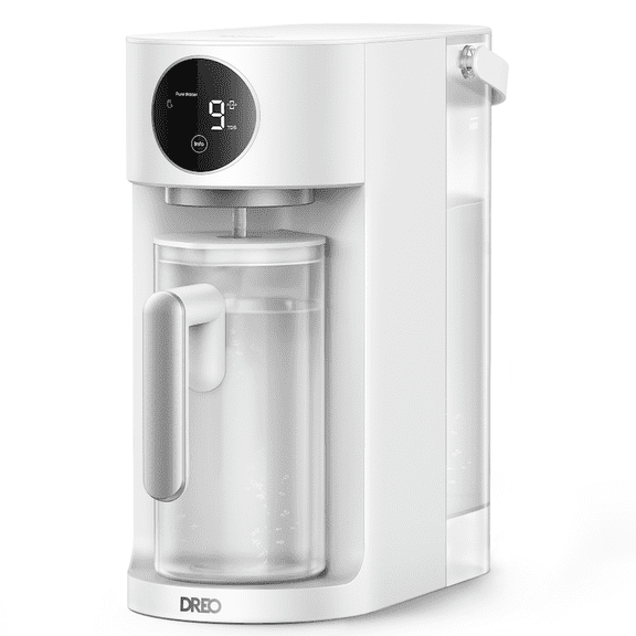 DREO 3-Liter Countertop Water Filter with 7-in-1 Reverse Osmosis System - Compact and Eco-Friendly, 1-Pitcher Included