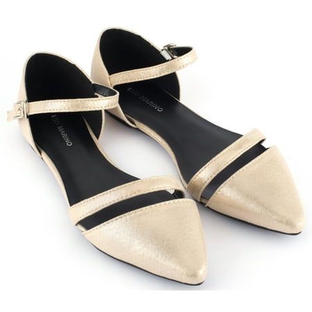 

Mio Marino Women’s Patti Ankle Strap Flats