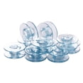 thumbnail image 1 of 10pcs Plastic Empty Sewing Machine Bobbins Spools (Blue), 1 of 3