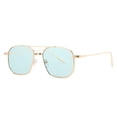 thumbnail image 1 of Gafas de sol polarizadas retro semi sin montura para hombres y mujeres, 1 of 2