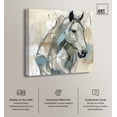 thumbnail image 2 of Horse Glint Canvas Horse Wall Art by Art Remedy, Gallery Wrapped, 24" x 24", 2 of 7