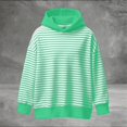 thumbnail image 4 of oqasdz Mens Sweatshirt Festival Striped Long Sleeve Hooded Pullover with Front Pocket Holiday Streetwear Versatile Casual Outdoor, 4 of 5