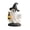 White, variant on Halloween Ghost Figurine, Light Up LED Ghost Statue with Witch Hat Pumpkin Design, Cute Resin Halloween Decoration, Tabletop Fall Decor for Mantel Shelf Home