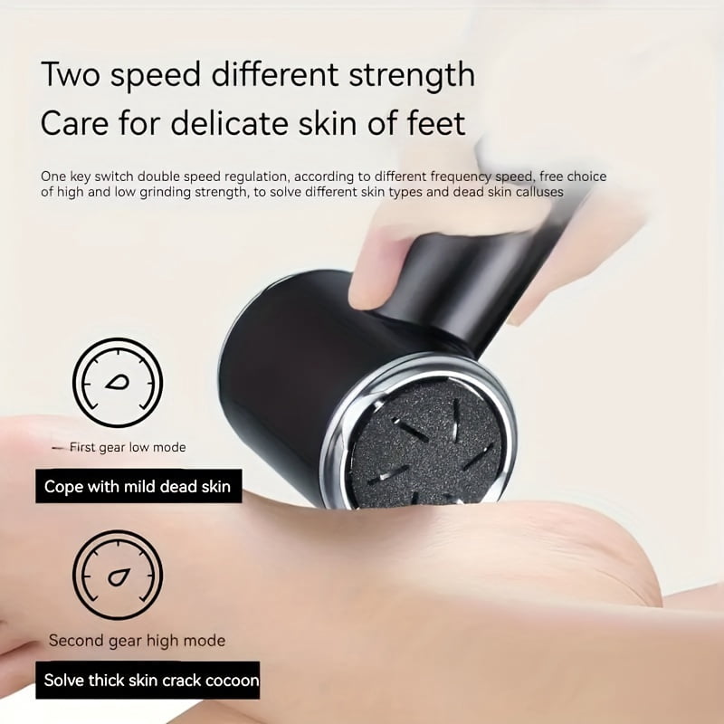 Electric Callus Remover For Feet, Portable Pedicure Kit Foot File Callus Remover, Rechargeable Foot File For Foot Care Deadskin Remover With LCD Display