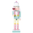 thumbnail image 1 of FRCOLOR Christmas Nutcracker Decoration Wooden Nutcracker Ornament Soldier Decor Nutcracker Figure, 1 of 5