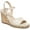 Almond Patent, variant on Womens Island Time Patent Ankle Strap Wedge Sandals