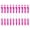 Hot Pink, variant on Leeye 10 Pack Ribbon Breast Cancer Awareness Gel Pens, Retractable Rollerball Pens with Pink Ribbon Design for Fundraising and Gifts, Blue, 5.1 inches, 0.22 lb