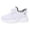 White, variant on Winter Knitted Sneakers for Women Plush Lined Lace up Platform Walking Shoes Fashion Slip on Snow Booties Purple Size 7