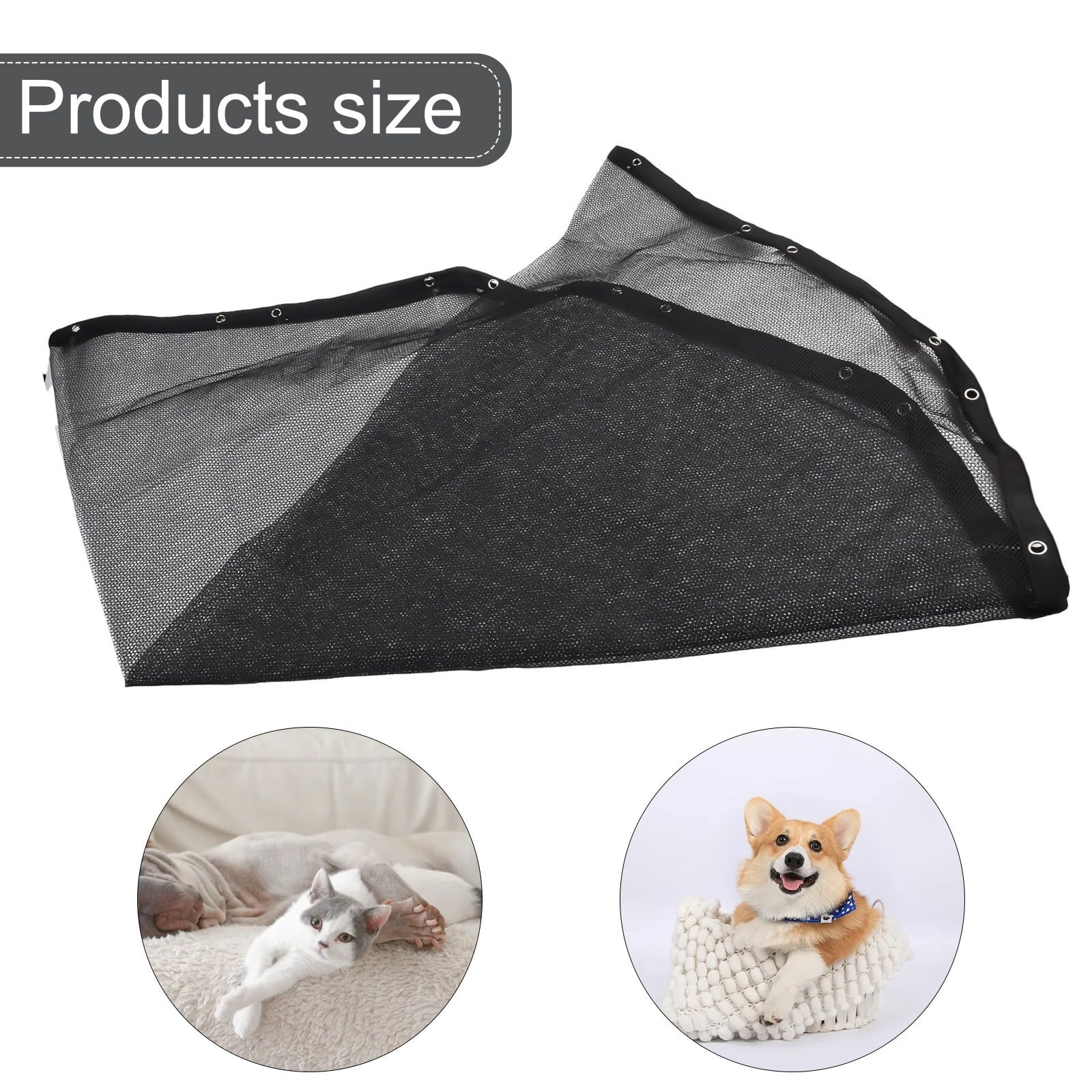 YFind Puppy Fence Top Pad Pet Playpen Cover Black Octagonal W24inch High Quality
