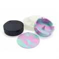 thumbnail image 3 of Silicone Heats Resistant Soft Car Interior This ashtray prevents Ash Tray with Lid Anti-Scalding Washable Personalized Office Container Black, 3 of 9